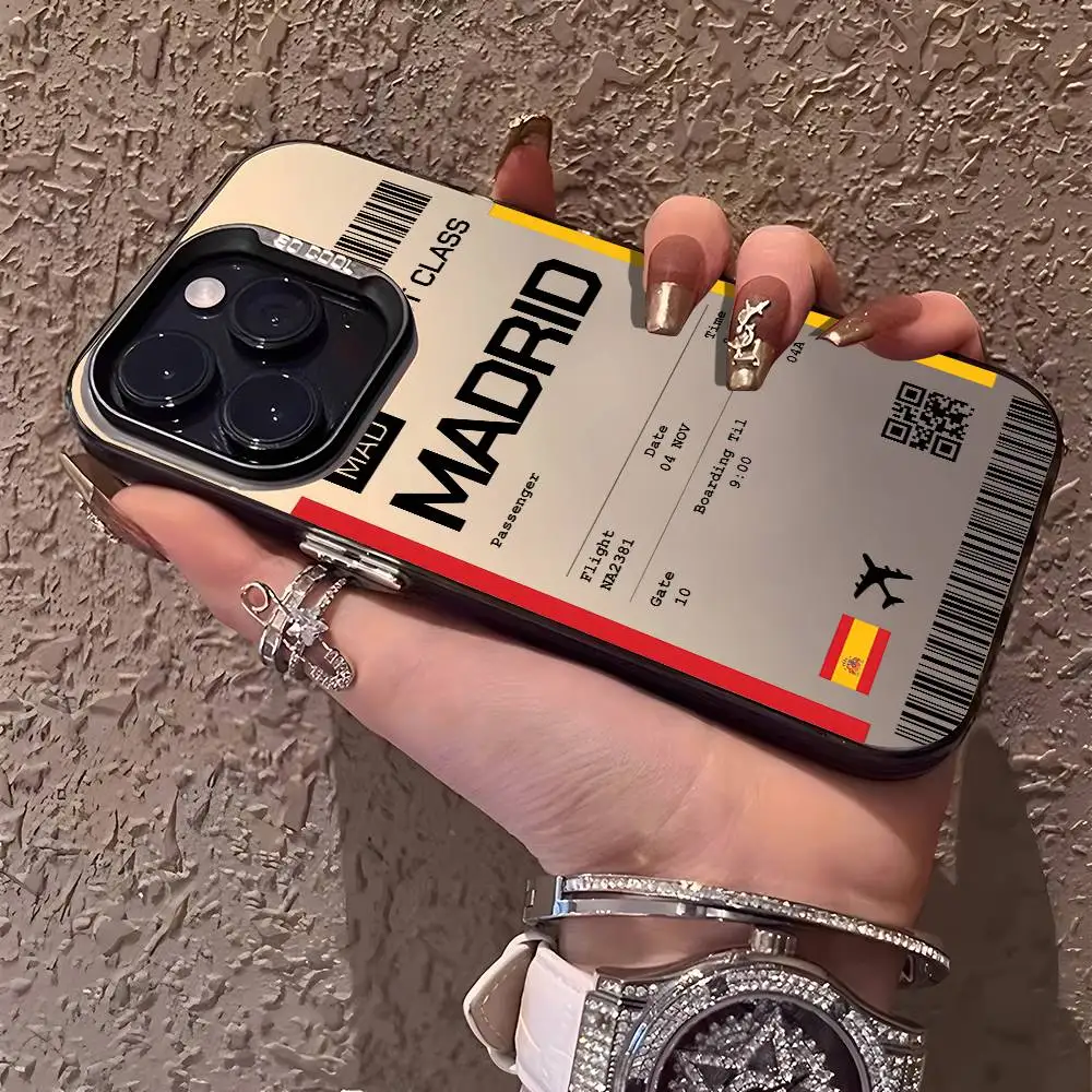 حافظة لهاتف آيفون 16 15 14 13 12 11 Plus Pro Max متعددة الألوان من أورورا ليزر مقاومة للصدمات #2