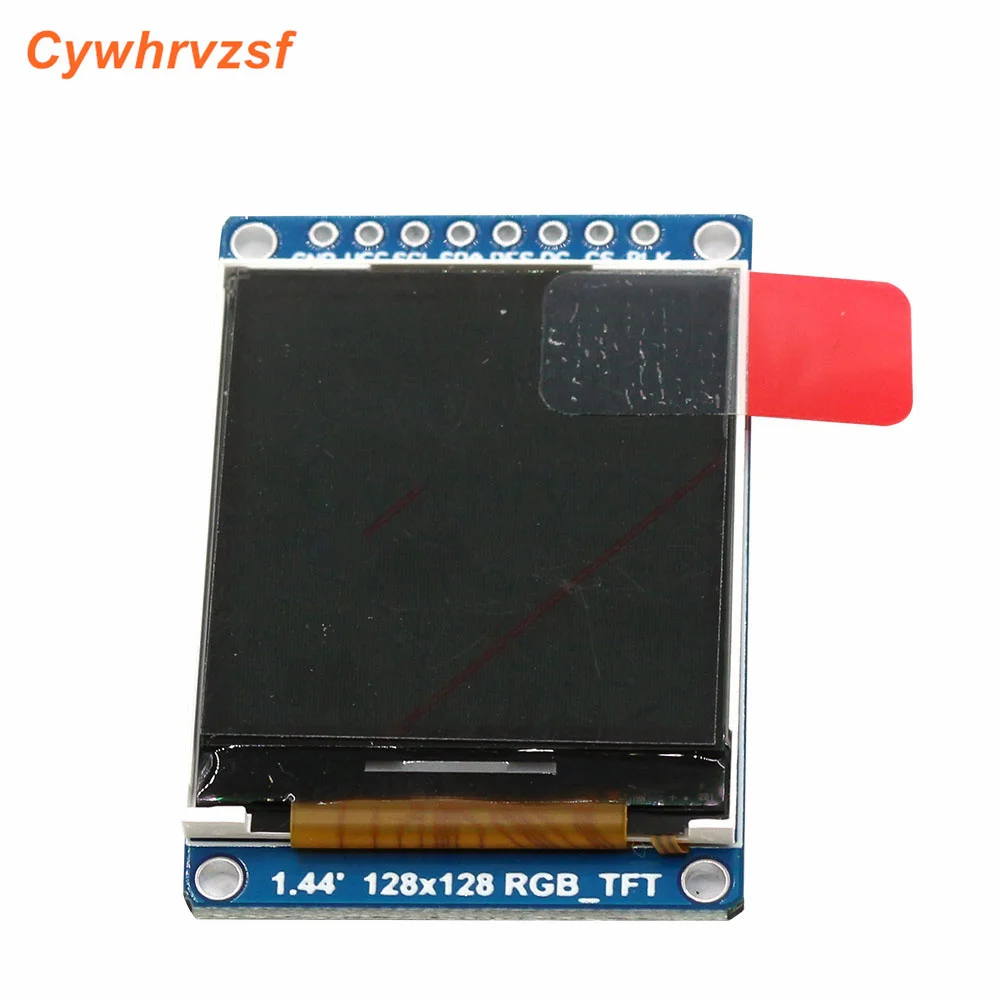 

1.44" 1.44 inch Serial 128x128 ST7735S Full Color TFT LCD Display Module 8 Pin SPI Serial Interface 3.3V Power Input Board 8P