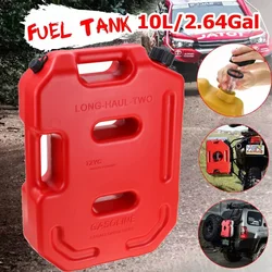 Tanque de combustible de 10L, latas de gasolina, barriles, lata de Gas, contenedor de repuesto, antiestático, Jerry Can Polaris, paquete de tanque de combustible Jerrycan Mororcycle