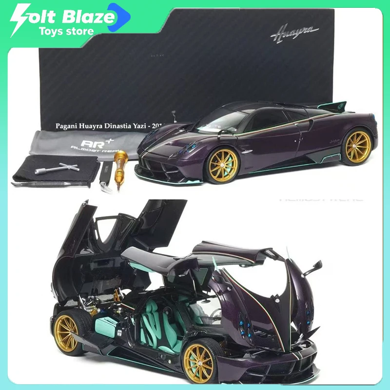 

Almost Real 1/18 Pagani Huayra Dinastina Yazi Dragon Edition Alloy Car Model 2025 Collection Cars Model Room Display Boy Gifts