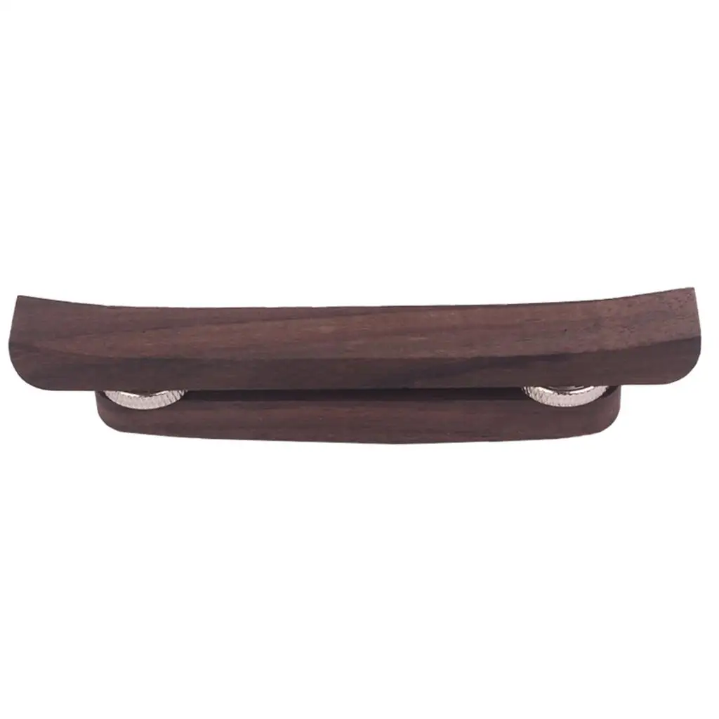 Pont de mandoline compensé en palissandre avec plaque de réglage réglable, pièce de rechange pour guitare acoustique et mandoline