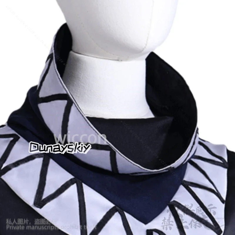 CosplayAnime HxH تأثيري Feitan Pōtoo زي معطف أسود فستان موحد الباروكات لجميع القديسين حفلة عيد الميلاد كوس رجل امرأة مخصصة