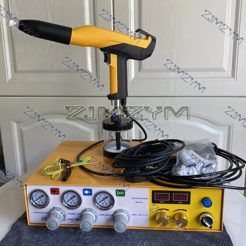 220V Powder Coating Spraying Machine Laboratory Digital Display Electrostatic Powder Coating Spray Machine