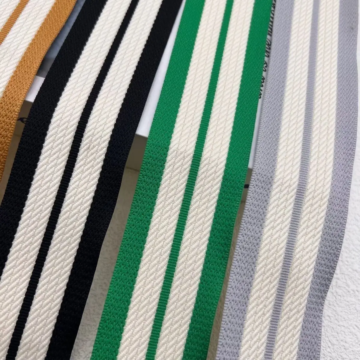 Color matching side striped clothing women's sweatpants clothing side decorative webbing fashion DIY clothing accessories