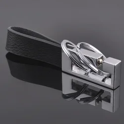 New metal waist buckle Key Chain New concise Car Key Holder Fashion Bag Charm Accessories elastic Hot sale Keychain K1739