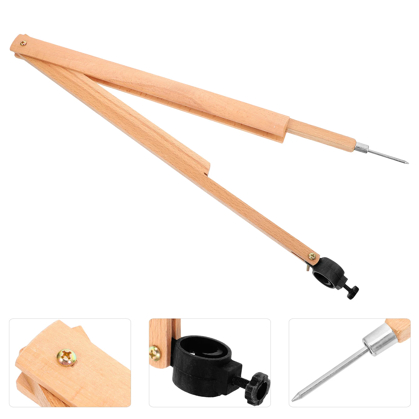 

Blackboard Teaching Compass for School Office Large Drafting Tools Students Chisel Tip