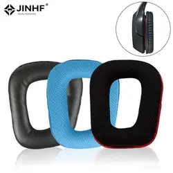 2pcs Ear Pads Earpads Cushions Cover Earmuffs For Logitech G35 G430 G432 G332 G930 F450 Headphone Earpads Headphones Accessories