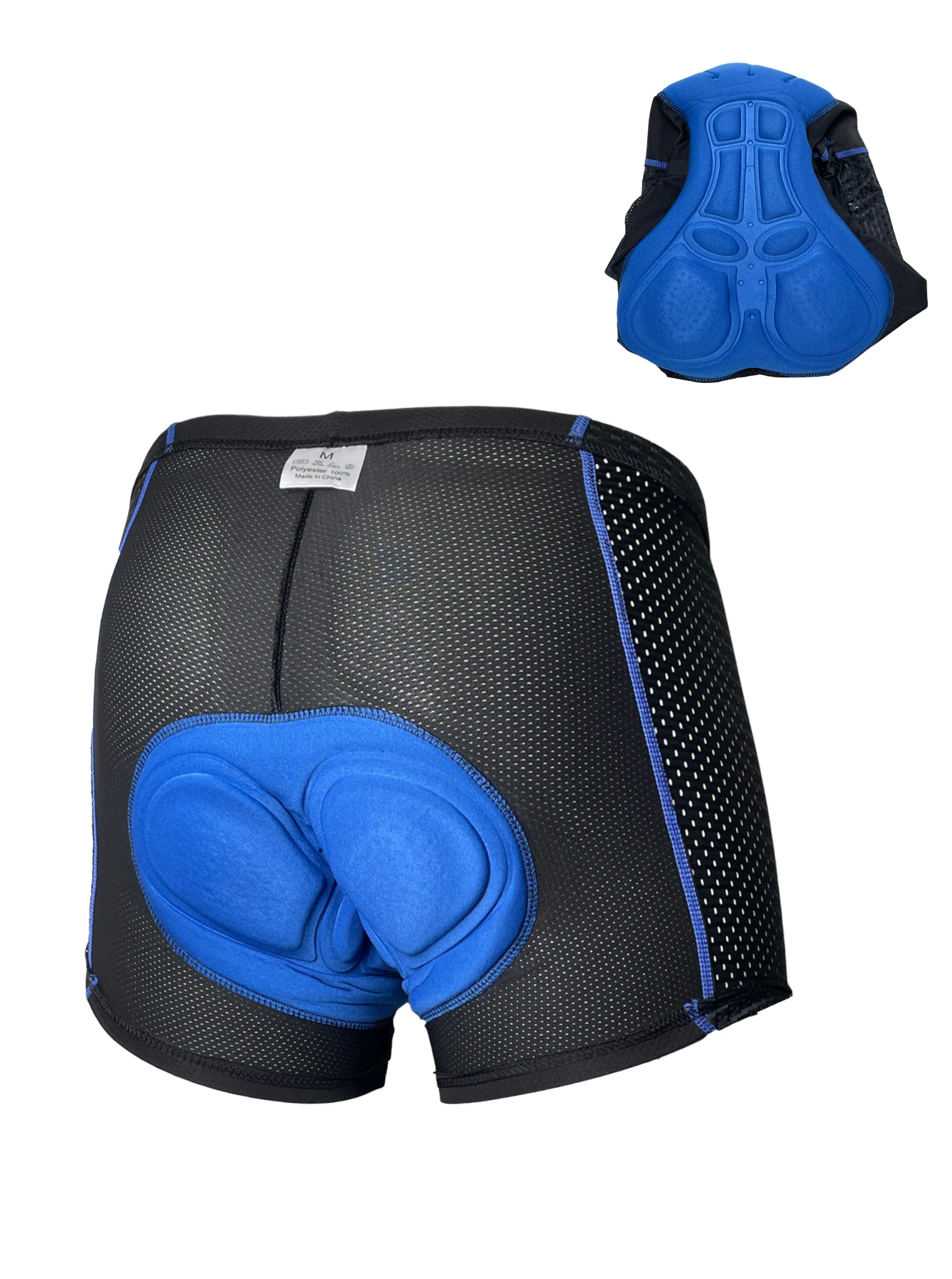 3-teiliges Herren-Radunterwäsche-Set mit 5D-Gel-Polsterung, Mountainbike-Boxershorts, Radhose, Rennrad-Unterwäsche, Radzubehör – Detail 3