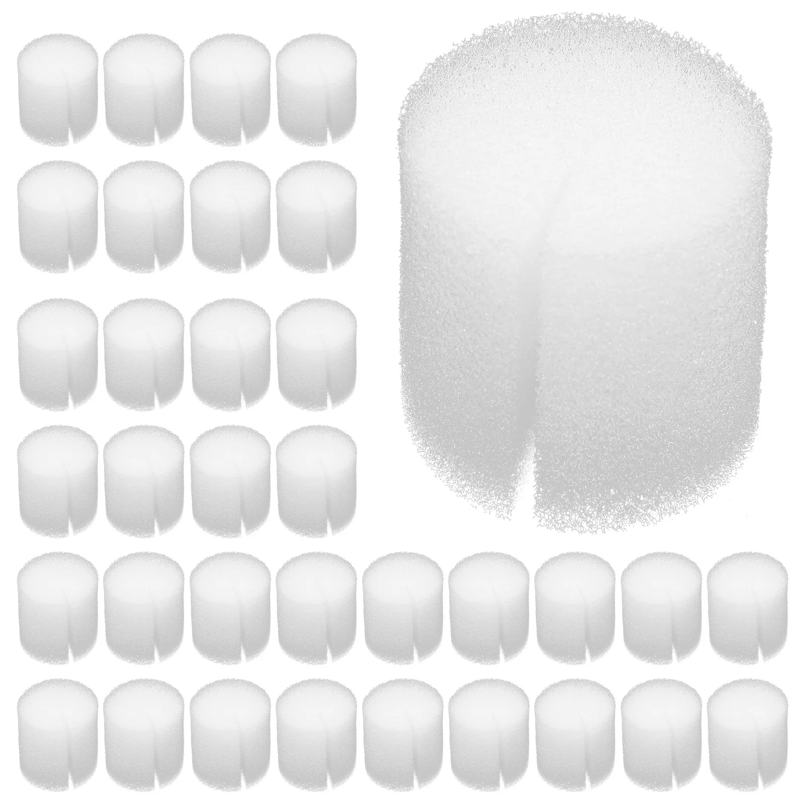 

100pcs Hydroponic Sponge Soilless Growing Block For Plant Seedlings Starter Moisturizing Breathable Substrate Greenhouse