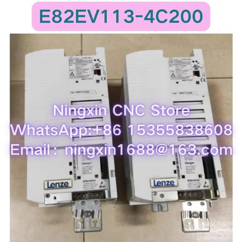 Second-hand E82EV113-4C200 Inverter Functional test OK Fast delivery