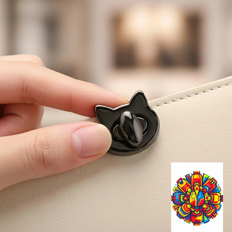 Metal Bird Shape Bag Turn Lock Anti-Corrosion Clasp for DIY Leather Craft Handbag Purse Decoration Parts