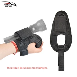 Scuba diving flashlight sleeve Soft Neoprene Hand Arm Mount Wrist Strap Glove  LED Torch Flashlight Holder