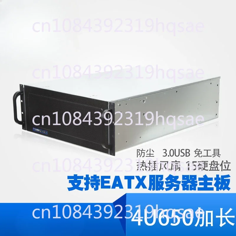 4U Chassis Server Lengthened 650MM Support Server Large Main Board 15 Hard Disks Redundant Power Supply Multiple Graphics Cards