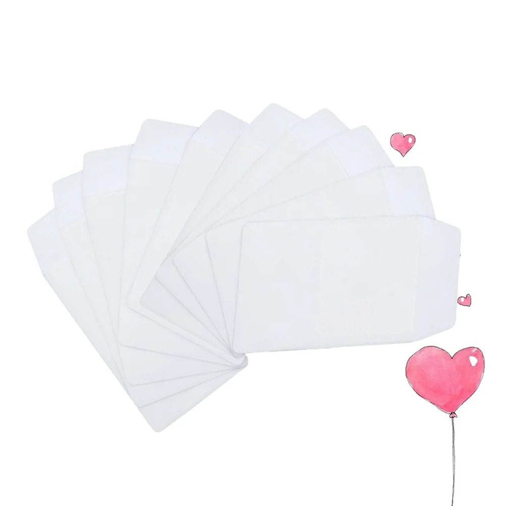 

10 pcs Matte Transparent Pen Pouch Leakproof Scratch Resistant Stationery Organizer For Doctor Nurse Student Supplies Pocket