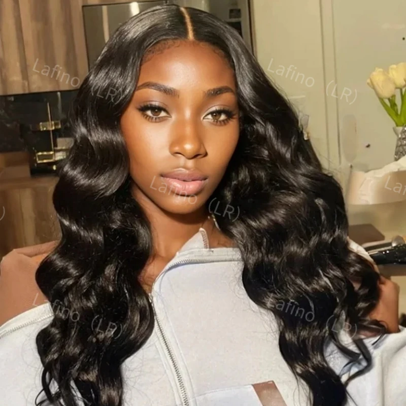 

13x6 Lace Front Black Wigs 100% Transparent Human Hair Natural Body Wave Frontal Brazilian Cheap Wig on Sale For Women Choice