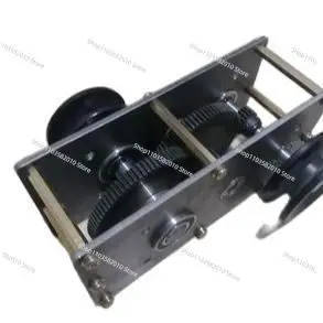 Hand Crank Generator Speed-increasing Gearbox Wind Hydraulic Transmission Diy Pulley Gearbox Reduction Box