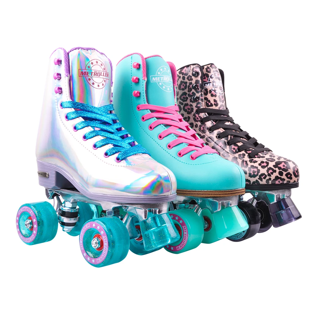 

2024 new roller skates design high quality kids adults quad skates in stock durable skate shoes