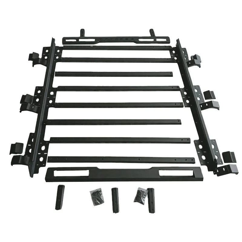 

Auto Aluminum Roof Rack roof rail for Suzuki Jimny Car Accessories Roof Luggage carrier with Light Hole