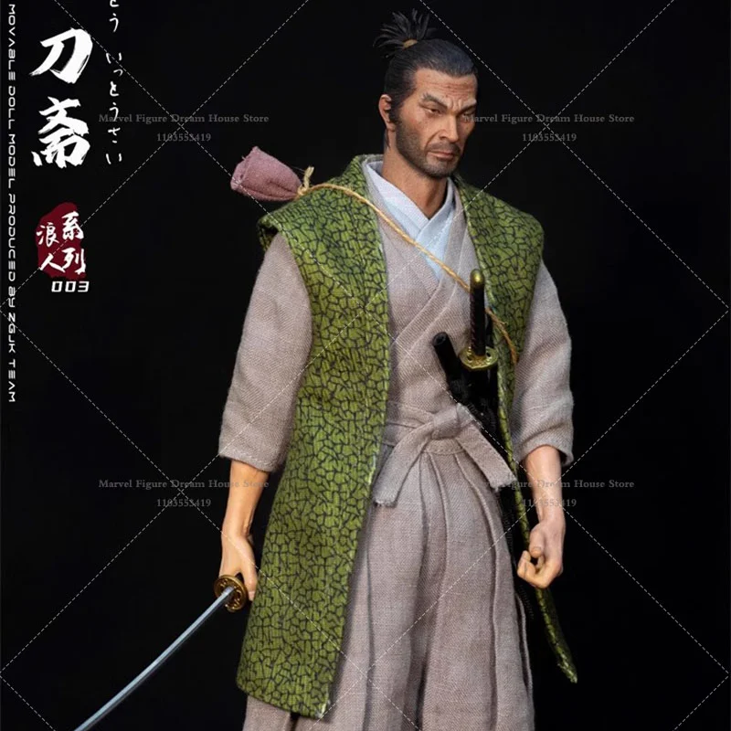 ZGJKTOYS JK-005 1/6 Scale Ronin series Ito Ichinosa Warring States Period Swordsman 12-inch Full Set Action Figure Soldier