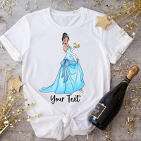 Tiana Shirt Princess T-shirt Kids princess Goin' Down the Bayou T Shirt Bayou Adventure Ride The Princess And The Frog Tee
