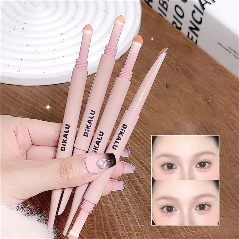 Double-ended Lying Silkworm Eyeliner Pencil Matte Aegyosal Eyeliner Shadow Pen Naturally Brightening Cream Highlight Eye Makeup