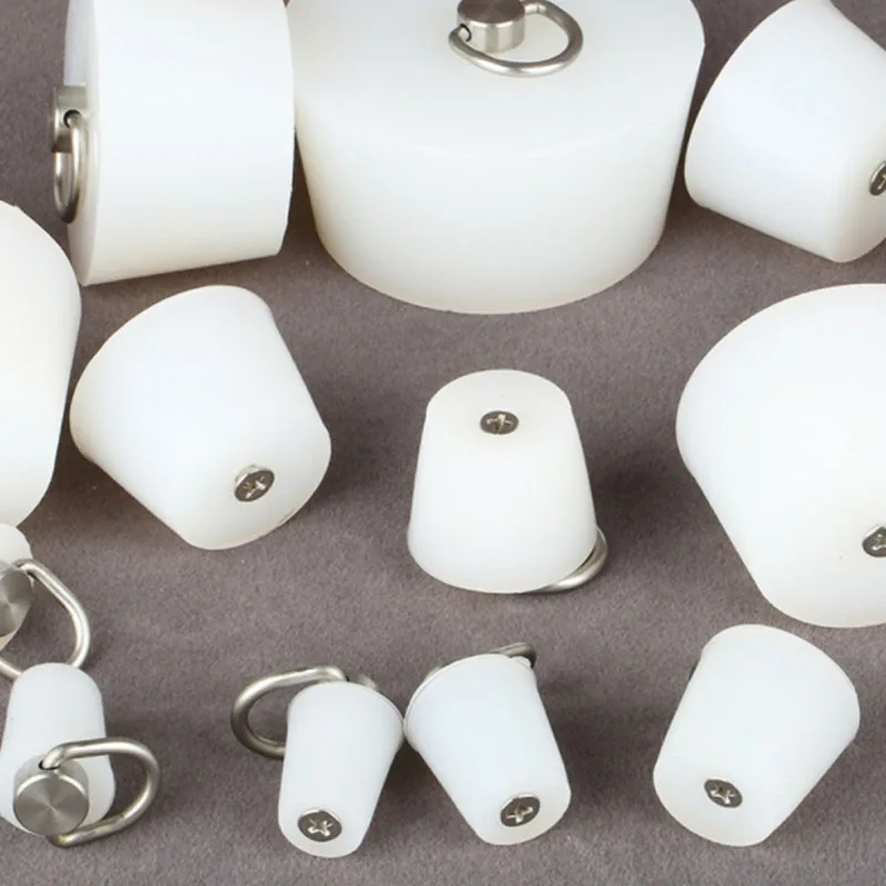 

Конические заглушки из силиконовой резины со стальной ручкой в форме буквы D, прозрачная уплотнительная пробка высокой температуры, коническая резиновая гальваника, краска