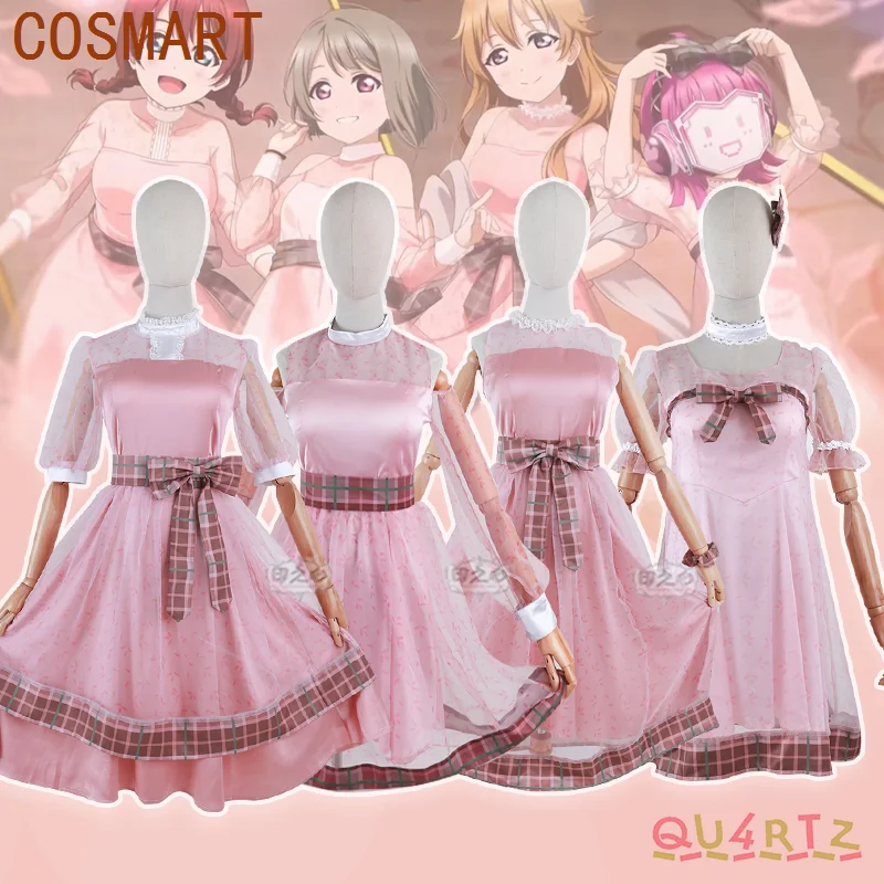 

Love Live Nijigasaki QU4RTZ Sing Smile Tennoji Rina Konoe Kanata Nakasu Kasumi Emma Verde Anime Cosplay Costumes Custom Made