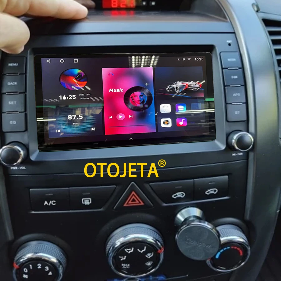 7' Car Radio Android 14 With GPS CarPlay AUTO For Kia Sorento 2 XM 2009 2010 2011 2012 DSP WiFi SWC BT 2 Din Multimedia