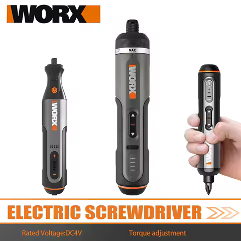 Worx WX242/WX240.7/WX240/WX106 Electric Screwdriver Set Intelligent Cordless Drill Screwdriver USB Charging Power Tool