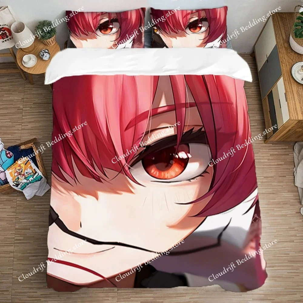 

Quilt Cover Duvet Covers Queen Bed Comforter Sets Marine Houshou Bedding Set Double Size Pillowcase Fashion Art Linen Home