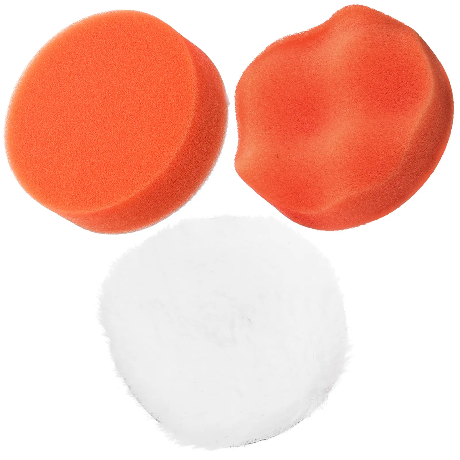 

Набор из 3 полировальных насадок для автомобиля: высокоэффективные насадки для полировки колес и вощения кузова, для использования с дрелью-полировщиком