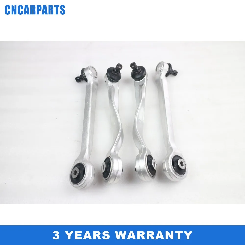 4X UPPER TOP FRONT REAR SUSPENSION CONTROL ARMS FIT FOR AUDI A4 8D B5 8E B6 B7 A6 4B C5 VW PASSAT 3B 3BG