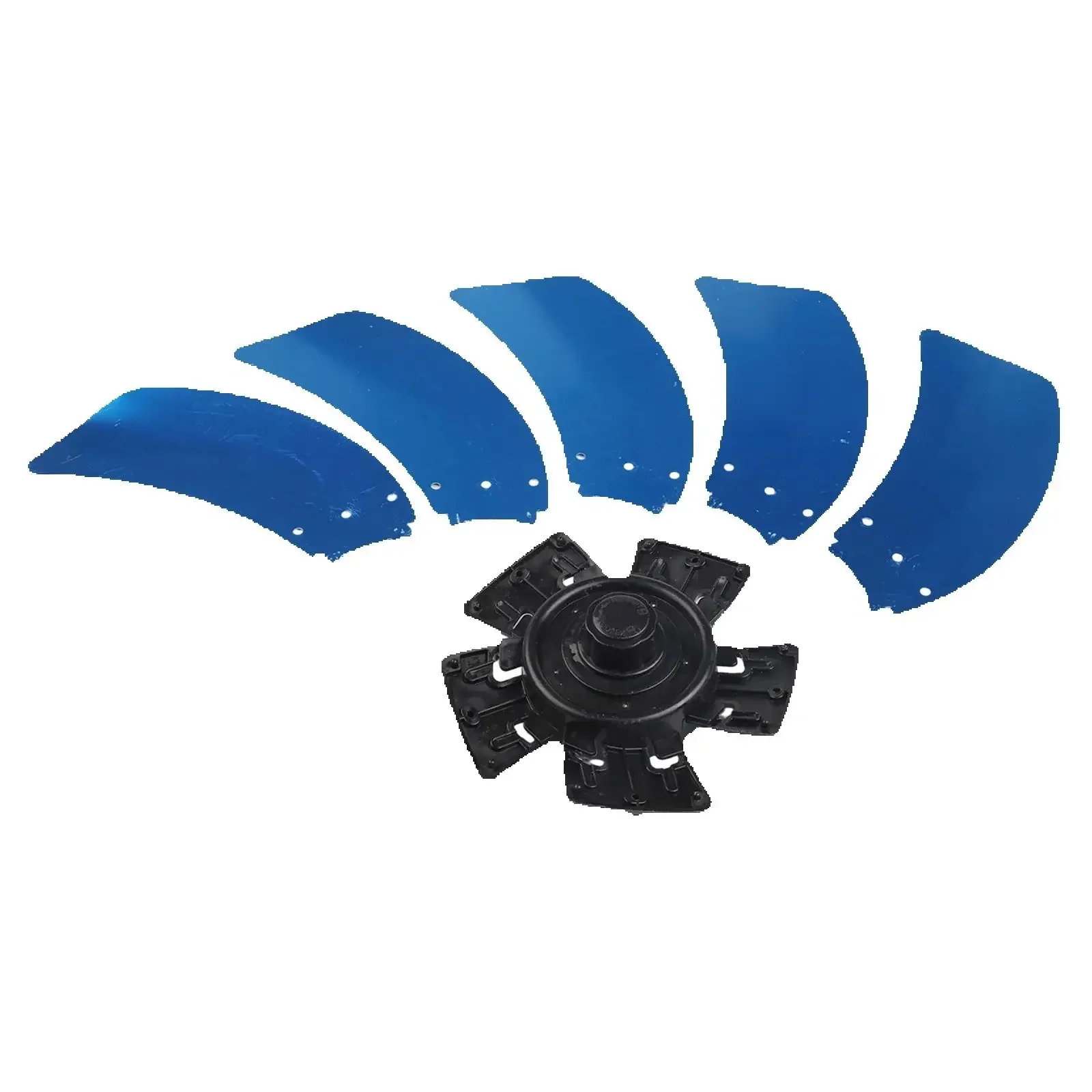 

5-Blade Electric Fan Replacement Blade With Nut Cover Base 18 Inch Aluminium Electric Fan Blade For Home Stand And Table Fans