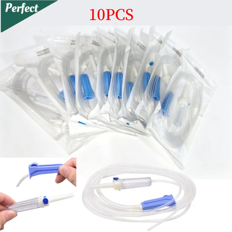 

10 шт. хирургических трубок для дренажа имплантатов NSK, прозрачная водопроводная трубка для дентальной хирургии, длина 3 м, материалы