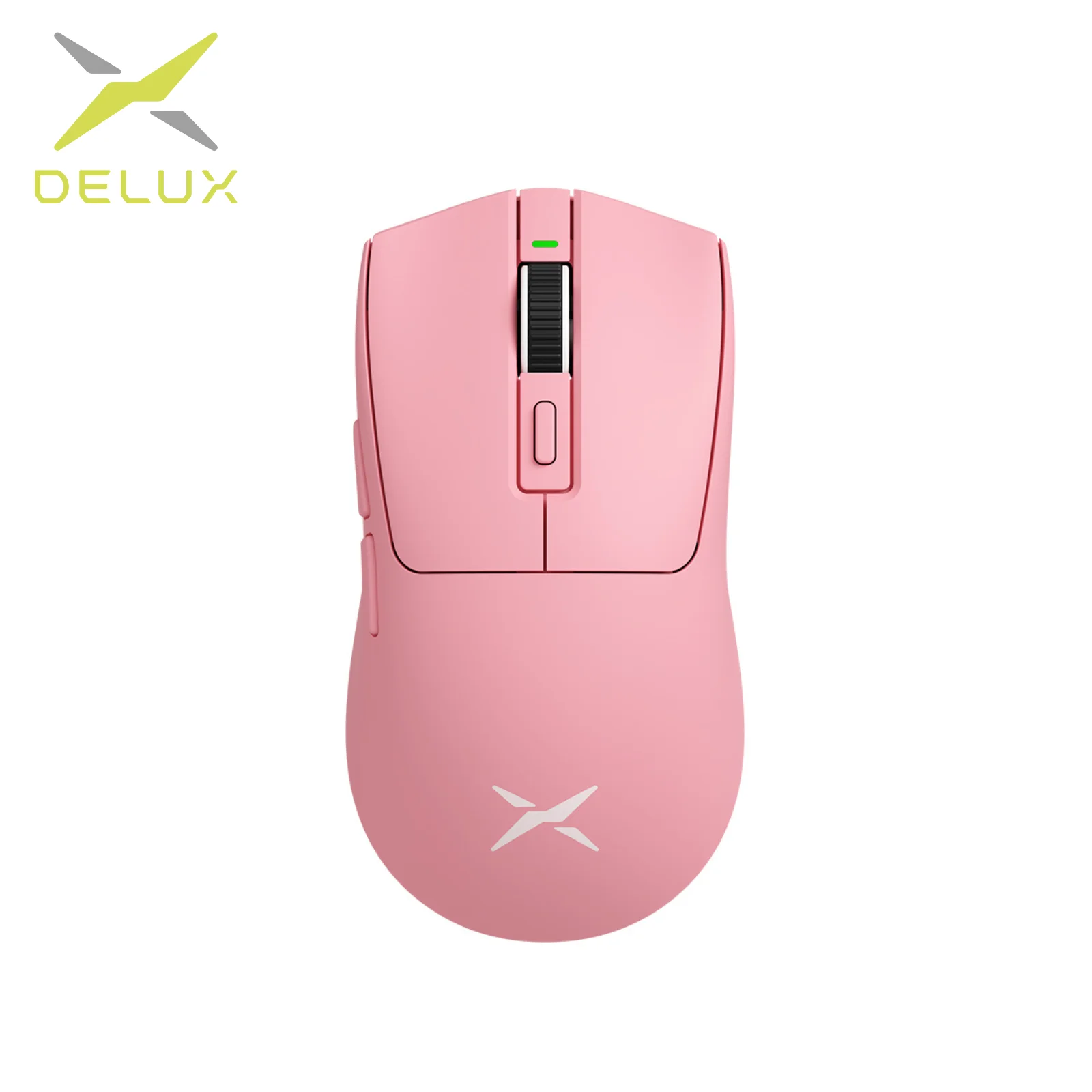 

Delux M600 Series Gaming Mouse 52g Lightweight 2.4G+Wired Connection 26000DPI Rechargeable Mice for PC Gamer for Small Hand