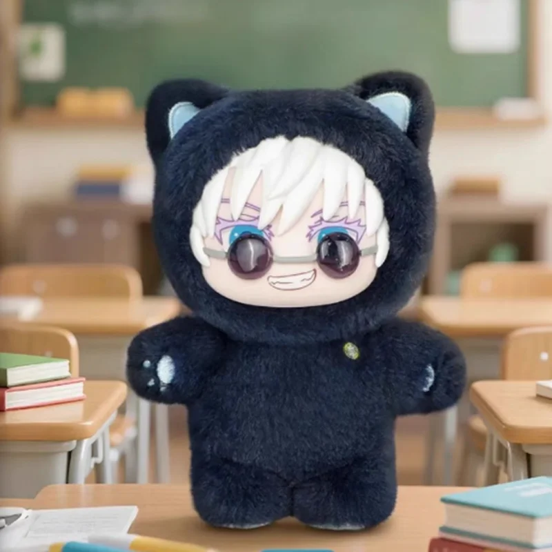 

Jujutsu Battle Cat Paradise Party Series Plush Blind Box Hidden Probability 1:72 Anime Q-Version Cute Model Desktop Ornament