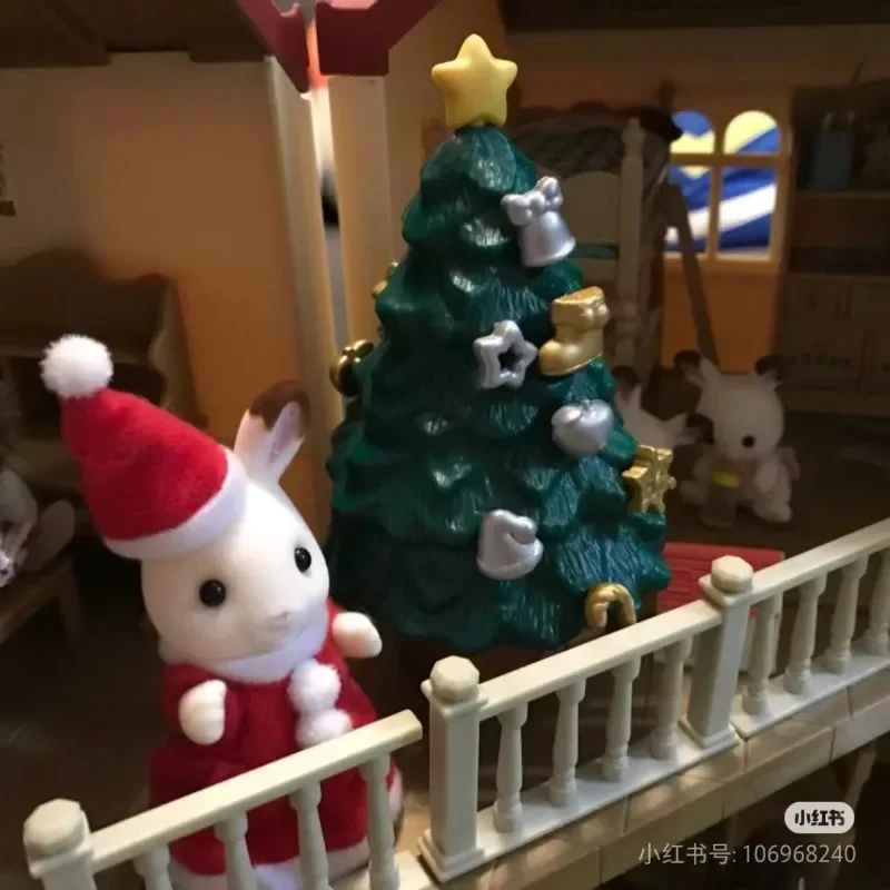 Originele Sylvanian Families sleutelhanger kleding Sorpresa meubelfiguren Houes Accesorios familiespeelgoed uitverkocht Kerstmis