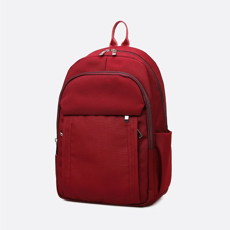 حقيبة مدرسية للطالبات الجامعيات تصميم متخصص على طراز K حقيبة المدرسة الثانوية للرجال حقيبة ظهر بسيطة ذات سعة كبيرة 2024 نمط جديد