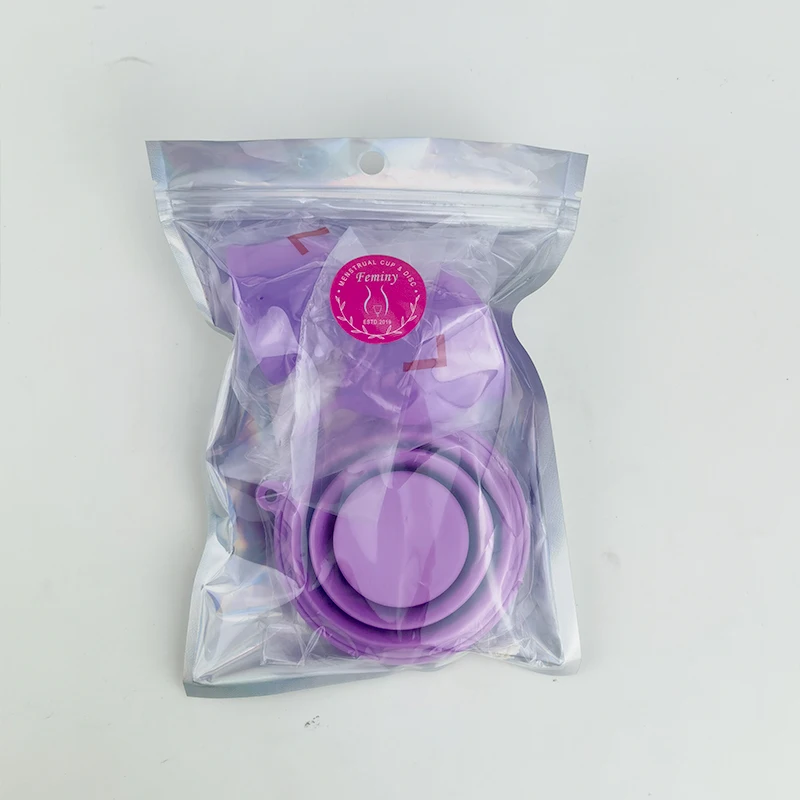 Menstruation Cup Sterilizer Mensntrual Cup Menstrual Bowls Lady Certified Medical Grade Silicone Period Cup With Sterilizer Case
