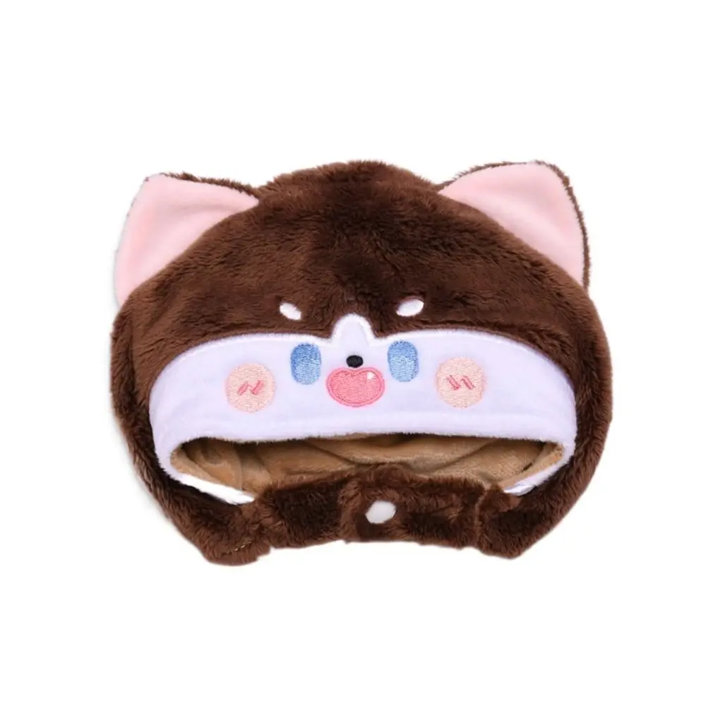 

Cat Cartoon Doll Plush Hat Plush Animal Doll Animal Ear Cap Cos Headgear Change Dressing Game