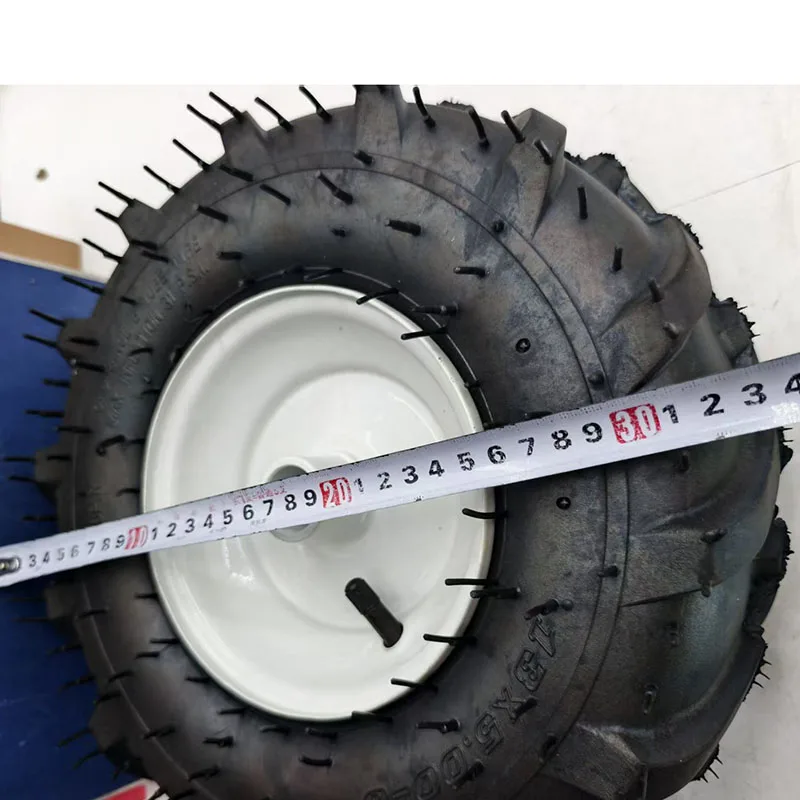 13 inch 13x5.00-6 rubber inflatable wheels, herringbone tiress, beach bikes, agricultural machinery wheels, tool cart tiress