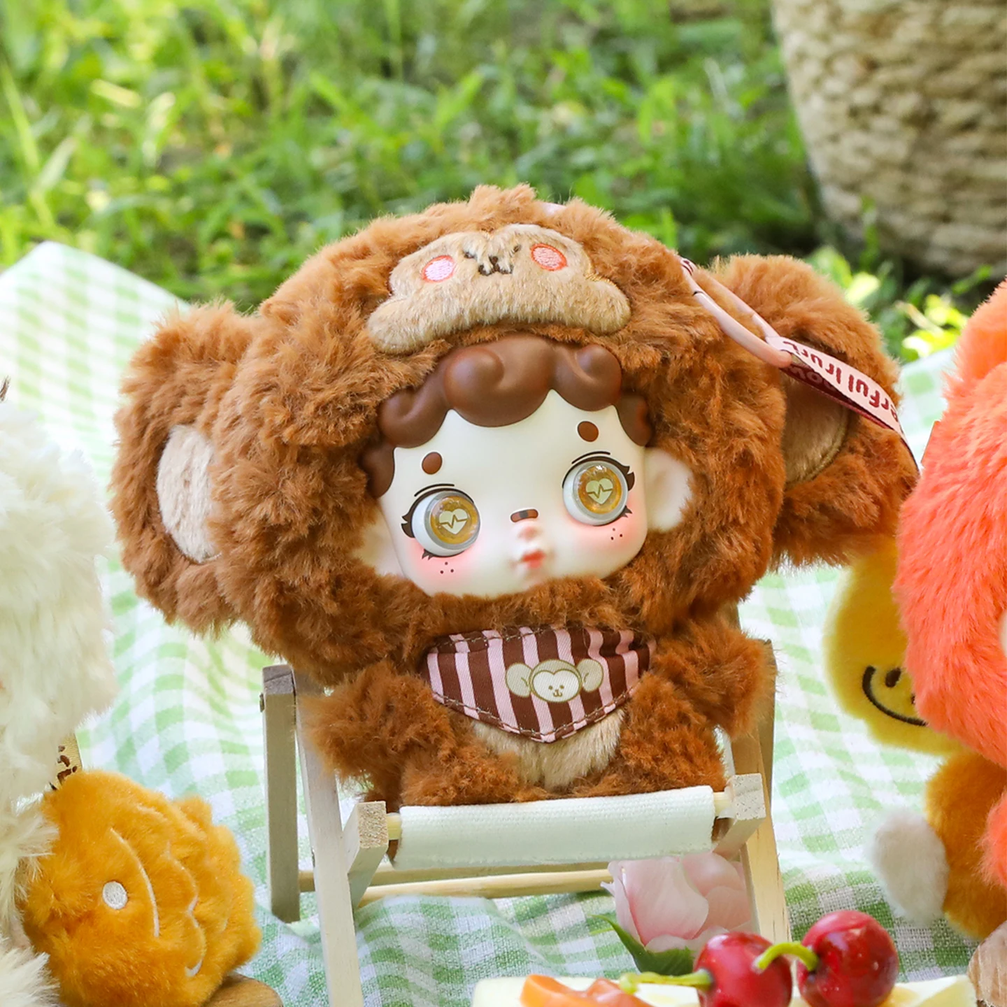 New Cartoon Luli Animal Sneak Into Move About Series Blind Box Toys Fashion Doll Desktop Accessories Gift For Girls