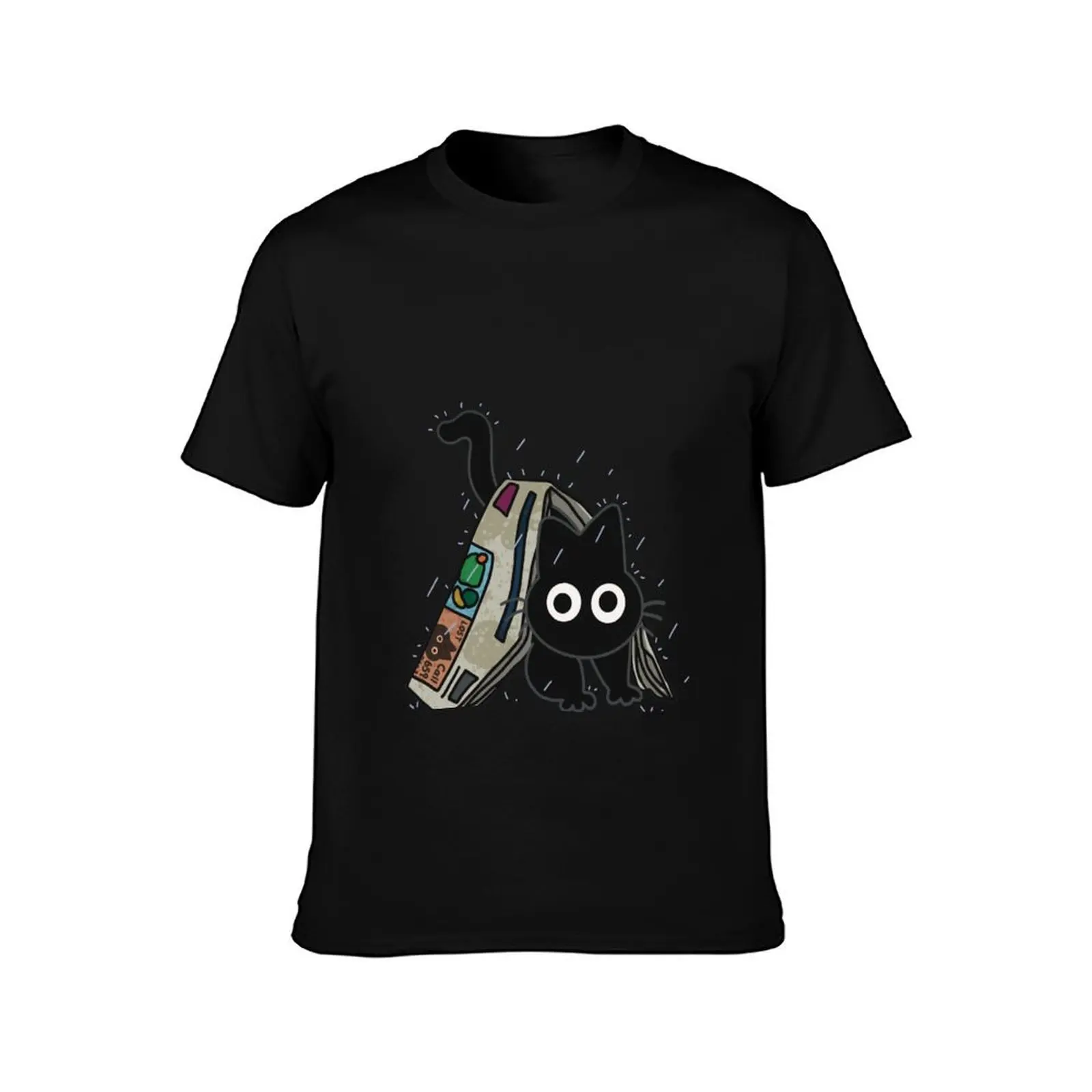 Rogelio under the rain T-Shirt Plus Size Loose Short Sleeve Top T-Shirt