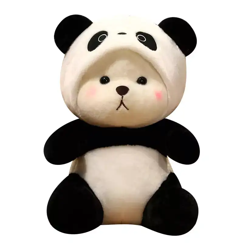 

Plush Stuffed Animals Pandas Wearing Hats Cute Gifts for Girls Dookilive