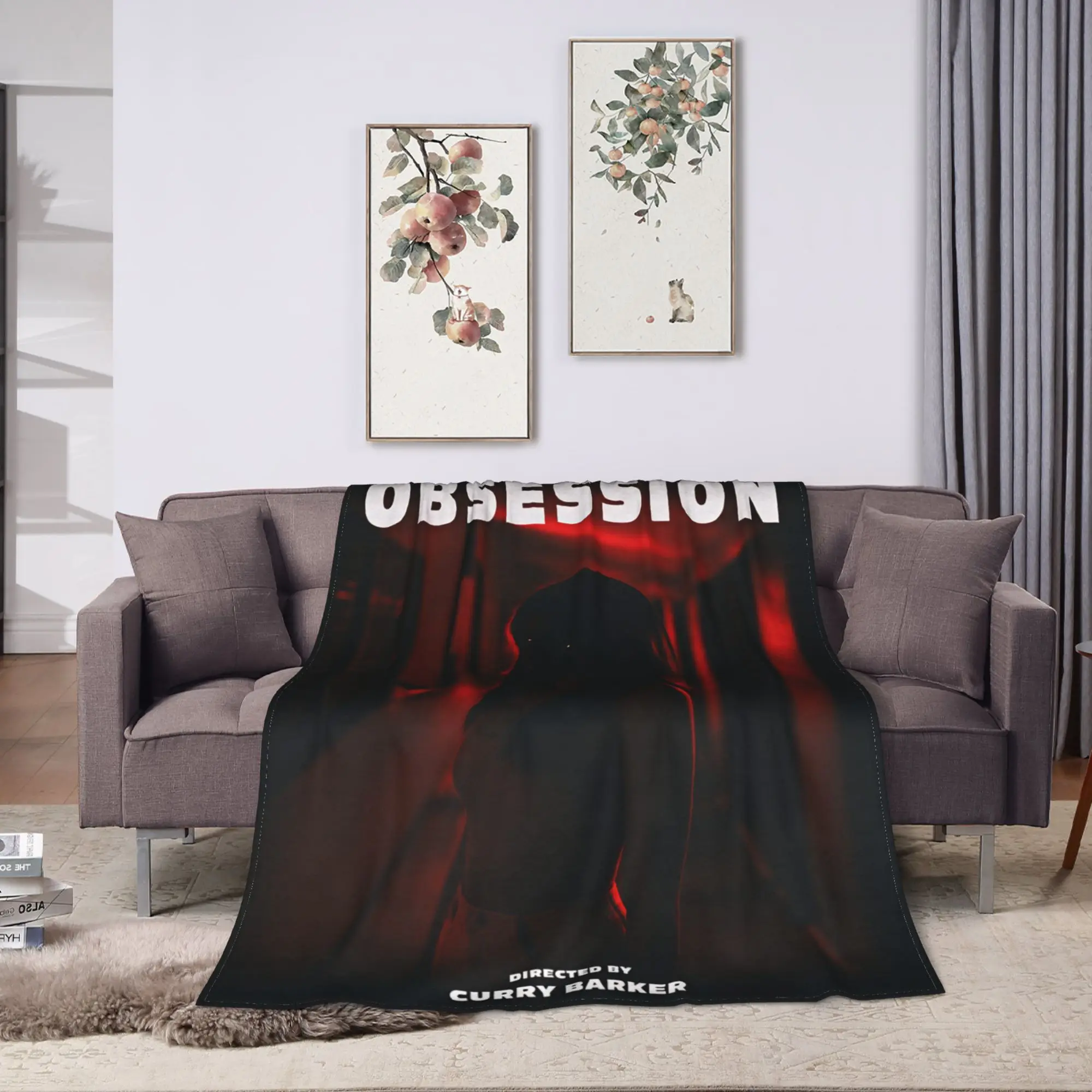 Nikki Obsession Movie   Super Soft Blankets  Picnic Plush Bedding Throws Fashion Home Decor Flannel Bedspread Sofa Bed Cover