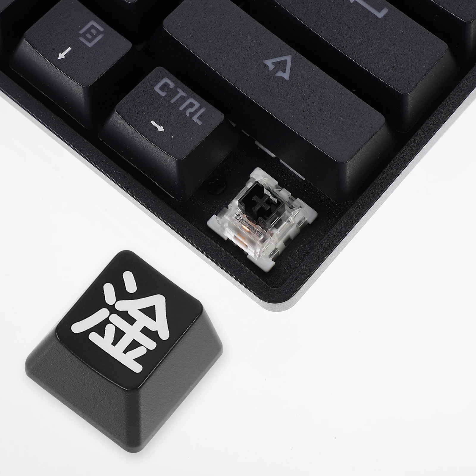 

Stable Mechanical Keyboard Key Caps Shine Through Abs Material Replacement Personalized Practical Gift Keyboard Accessory