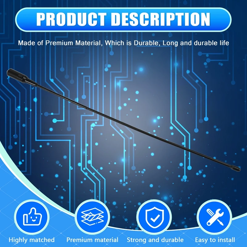 AR-771 Whip Antenna УФ двухдиапазонная рация для портативной/портативной радиостанции