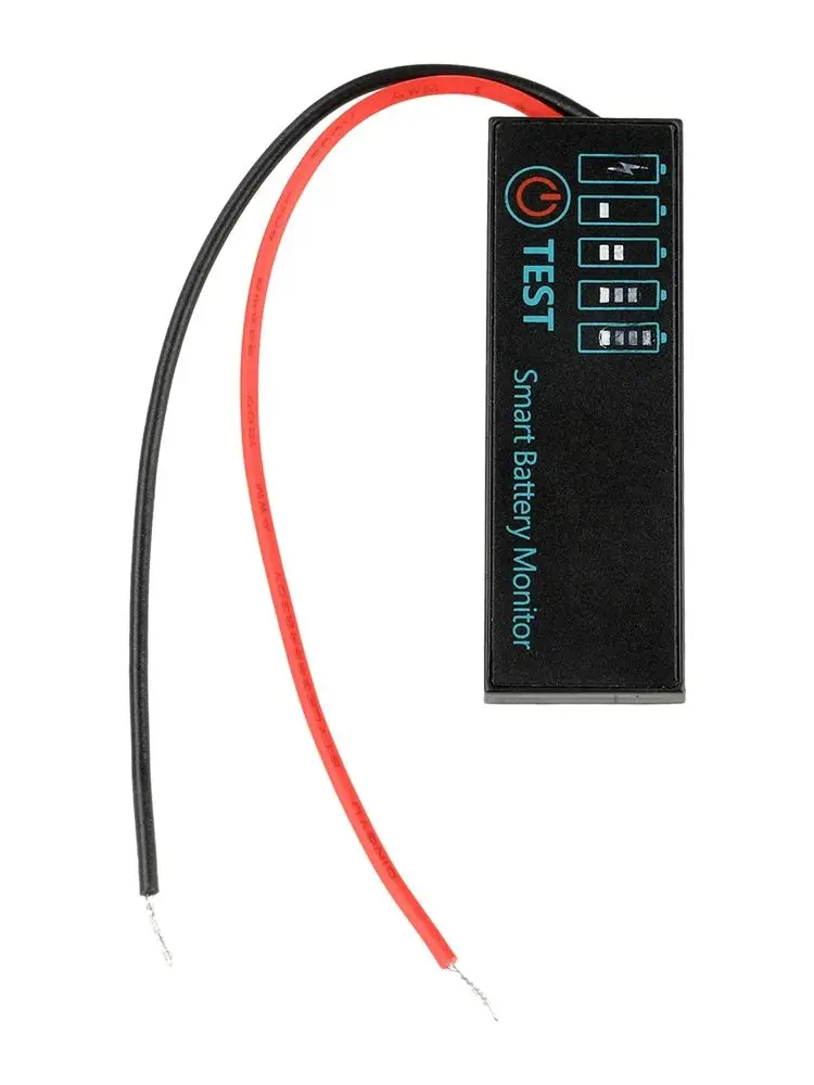 Uniwersalny wskaźnik ładowania akumulatora DC 7-55V 4615N, panel LED, wskaźnik napięcia i stanu ładowania akumulatorów kwasowych i litowych. — 2
