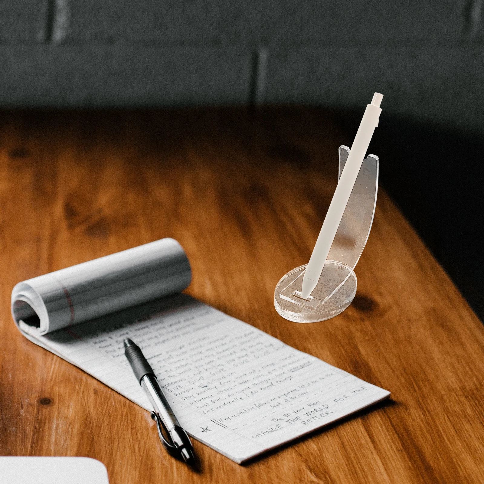 

2Pcs Acrylic Pen Stand Storage Rack for Makeup Brush Pen Eyebrow Pencil Nail Art Brush Display Organizer Eyebrow Pencil Holder