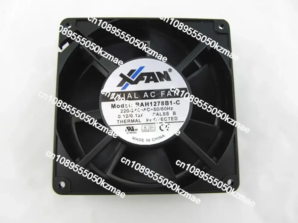 XFAN RAH1278B1-C 12738 مروحة تبريد 220-240 فولت 0.12 أمبير، مروحة محورية جديدة للتيار المتردد #3